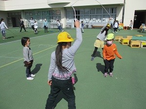 １年生との交流活動